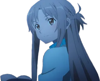 Asuna Yuuki @kamran_19 telegram stickers