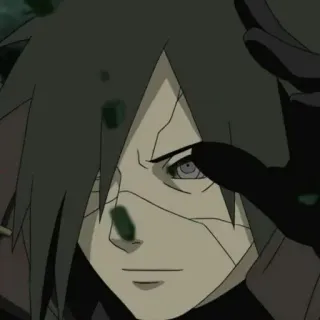 🗝 Madara Uchiha Naruto anime, manga, ninja, uchiha, sharingan telegram sticker