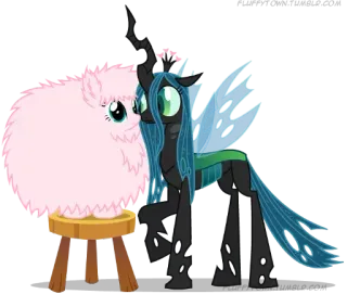 🤯 Queen Chrysalis My Little Pony My Little Pony, Queen Chrysalis, pony, friendship, cartoon telegram sticker