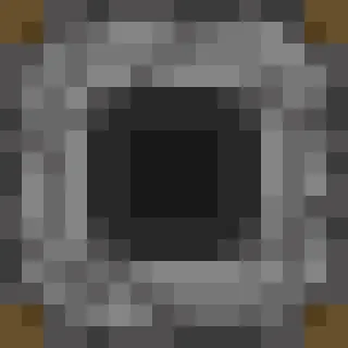 🍙 Minecraft, Блок, Камень, Шестерня, Механизм telegram sticker