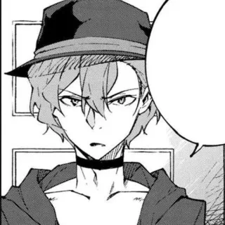 🐈 Chuuya Nakahara Bungou Stray Dogs Anime, Manga, Chuya Nakahara, Bungou Stray Dogs, Charakter telegram sticker