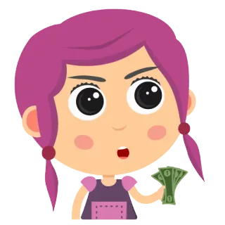 Viola by @violaclub whatsapp stickers