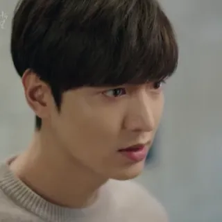 😐 Lee Min-ho uomo, coreano, asiatico, attore, celebrità telegram sticker