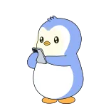 Pengu Emoji @PudgyPenguins telegram emojis 😕
