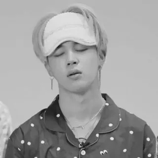 ☁️ Jimin kpop, 가수, 아이돌, 졸린, 귀여운 telegram sticker