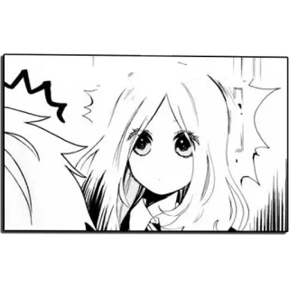 😱 Manga, Anime, Fille, Mignon, Illustration, Art telegram sticker