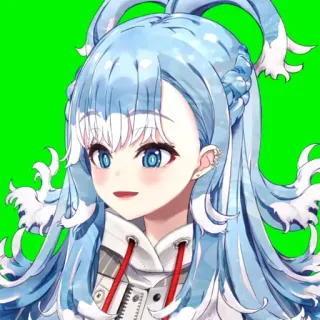 💧 Kobo Kanaeru Vtuber, 动漫, Kobo Kanaeru, Hololive, 虚拟主播, 女性 telegram sticker