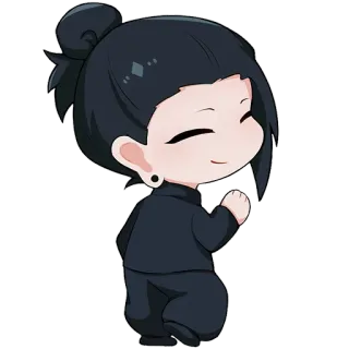 👋 Chibi, Anime, Charakter, Süß, Manga telegram sticker