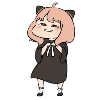 ☺️ Anya Forger Spy x Family Anime, Cartoon, Spy x Family, Anya, Forger telegram sticker