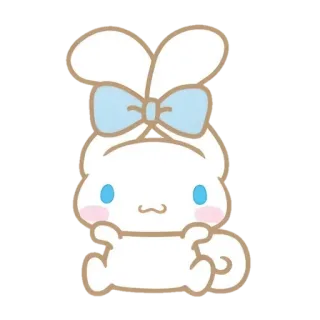 🌟 Cinnamoroll cinnamoroll, sanrio, niedlich, kawaii, cartoon, sticker telegram sticker