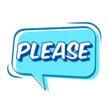 🙏 PLEASE verzoek, woord, bubbel, hemelsblauw telegram sticker