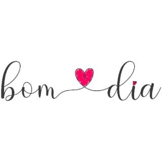 🥰 Bem Dia saudação, coração, mensagem, bom dia, cursiva telegram sticker
