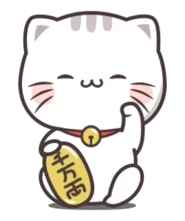 Cutie Cat-Chan 1 @waesticker whatsapp stickers