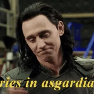 🌪 Loki series in asgardia loki, asgardia, marvel, disney, série telegram sticker