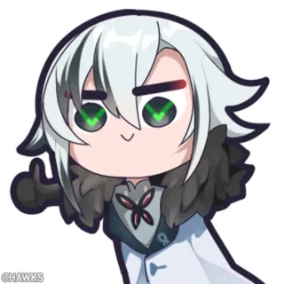 💠 ตัวละคร, อนิเมะ, สติกเกอร์, ยกนิ้วโป้ง telegram sticker