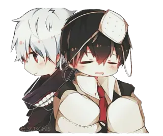 ☺️ Anime, Chibi, Niedlich, Cartoon, Charakter, Zeichnung telegram sticker