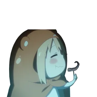 ☺️ anime, cartoon, character, hoodie, cute, snack telegram sticker