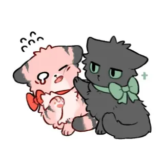 🐈 Katze, Kätzchen, Tier, niedlich, Cartoon, Haustier telegram sticker