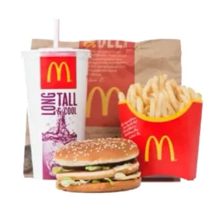 🍟 LONG TALL & COOL McDonald's, Makanan cepat saji, Burger, Kentang goreng, Soda, Minuman, Makanan telegram sticker