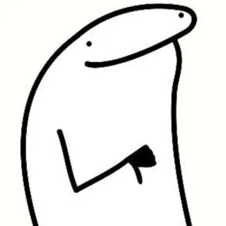 🌟 stick figure, meme, offensive gesture, drawing whatsapp sticker