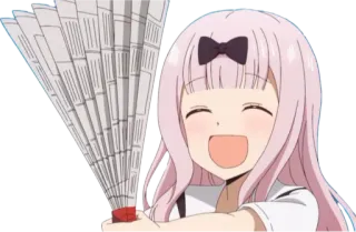 😡 Chika Fujiwara Kaguya-sama: Love Is War Anime, Chika, Kaguya Sama, Fã, Fofo, Mangá telegram sticker