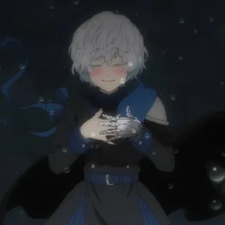 🫧 アニメ, ファンタジー, キャラクター, 水, ポートレート whatsapp sticker