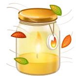 ❤️ candela, barattolo, fiamma, luce, decorazione, aroma telegram sticker
