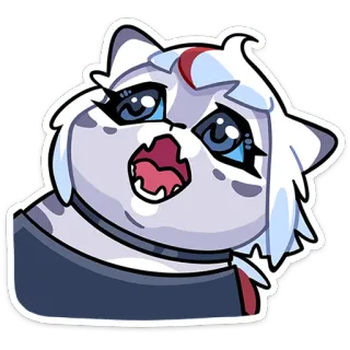 🌟 猫, 动漫, 贴纸, 可爱, 卡哇伊, 卡通 telegram sticker