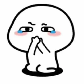 🤢 Kartun, Sedih, Menangis, Emosi, Karakter, Memohon whatsapp sticker