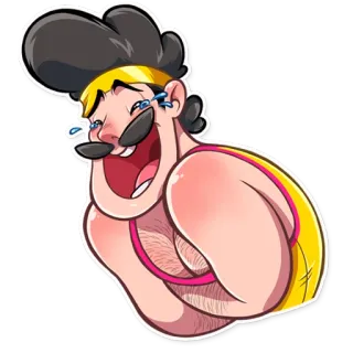 Aerobic Bob telegram stickers