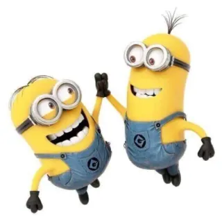 🥳 Minions minions, kartun, karakter, lucu, tos telegram sticker