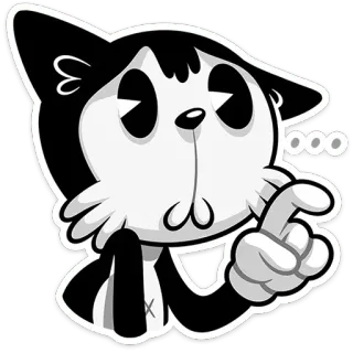 🥺 cat, cartoon, cute, sticker, animal telegram sticker