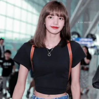 🌿 Lisa kpop, blackpink, лиза, лалиса, певица, айдол, корейский telegram sticker