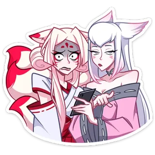 Старшая жрица Кумико @TgSticker telegram stickers