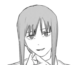 😀 Makima Chainsaw Man anime, manga, chainsaw man, makima, anime girl telegram sticker