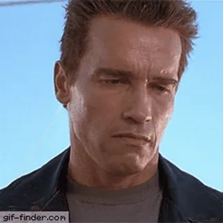 😬 Arnold Schwarzenegger Terminator 2: Judgment Day telegram sticker