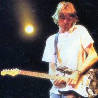 😙 Kurt Cobain músico, guitarra, nirvana, cantor, rock telegram sticker