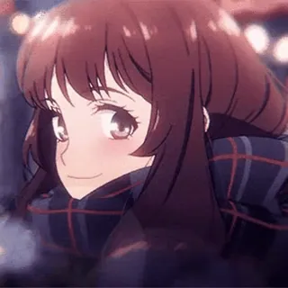 🥰 anime, girl, cute, manga, cartoon telegram sticker