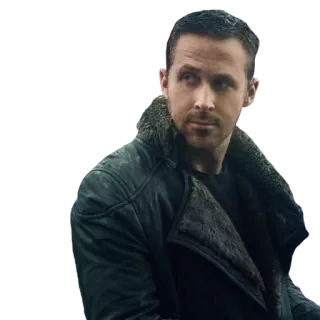 🕵️ Ryan Gosling Blade Runner 2049 acteur, film, sciencefiction, film whatsapp sticker