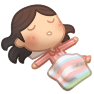 😴 slapen, cartoon, bed, nacht, moe, rust, slaperig telegram sticker