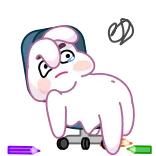 🫠 whatsapp sticker