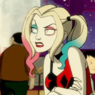 🎪 Harley Quinn 할리 퀸, DC 코믹스, 만화 캐릭터 telegram sticker