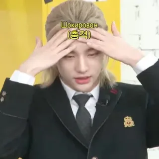 😳 Шокирован
(충격) kpop, impactado, corea, chico, rubio whatsapp sticker
