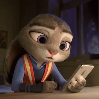 🙄 Judy Hopps Zootopia telegram sticker