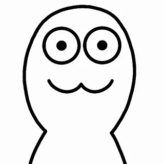 🙃 Cartoon, Figur, Zeichnung, Einfach, Niedlich, Blob telegram sticker