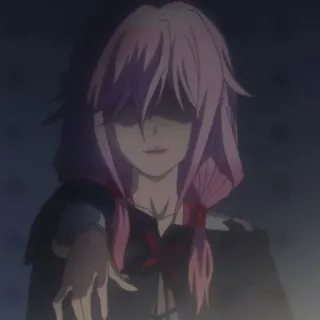 🌸 anime, dziewczyna, różowe włosy, ilustracja, kreskówka, postać telegram sticker