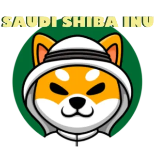 🤩 SAUDI SHIBA INU perro, Arabia Saudita, Shiba Inu, criptomoneda, meme, árabe whatsapp sticker