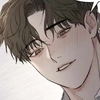 🧋 man, anime, manga, portrait, art, drawing telegram sticker