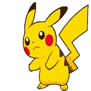 😱 Pikachu Pokemon pikachu, pokemon, anime, cartoon telegram sticker
