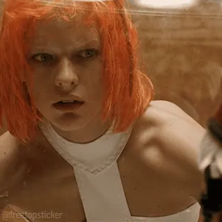 😐 Leeloo The Fifth Element telegram sticker